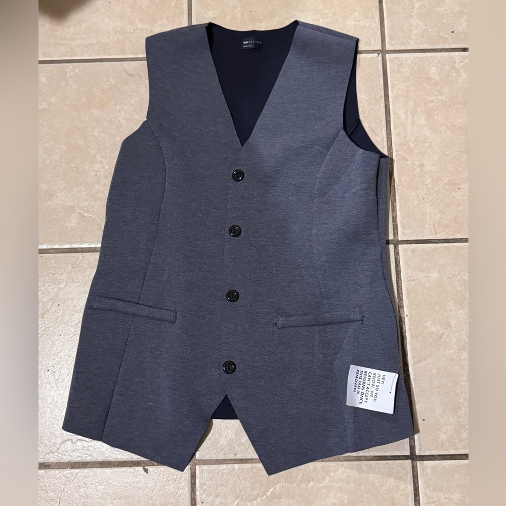 ASOS Gray Sleeveless Vest Top